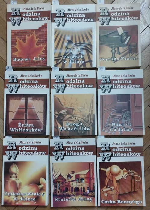 Rodzina Whiteoaków - Mazo de La Roche. 9 tomów.