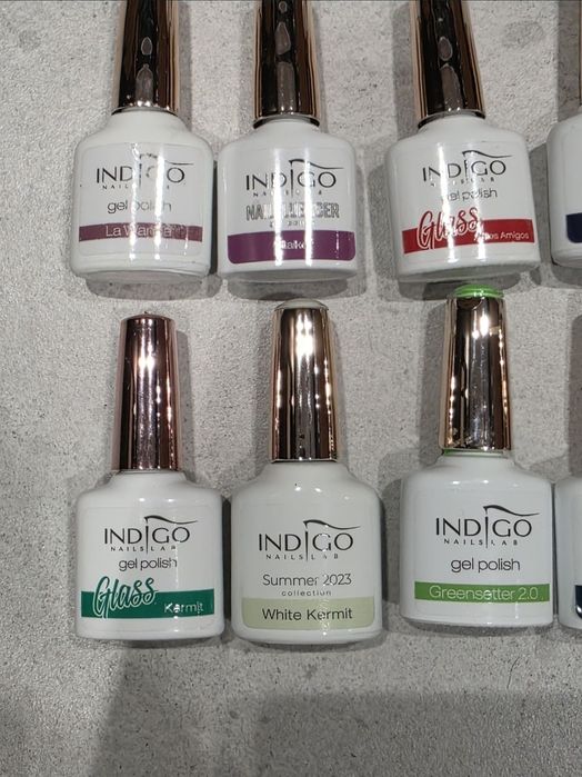 Lakiery hybrydowe Indigo 11 sztuk
