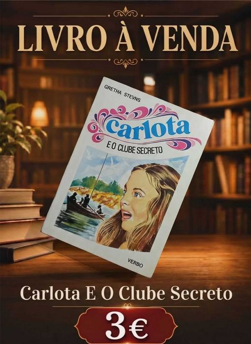 Livro Carlota e o clube secreto