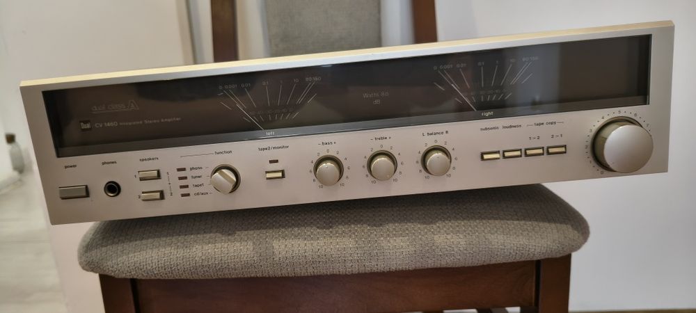 DUAL CV 1460 – wzmacniacz stereo – klasyczny niemiecki Hi-Fi