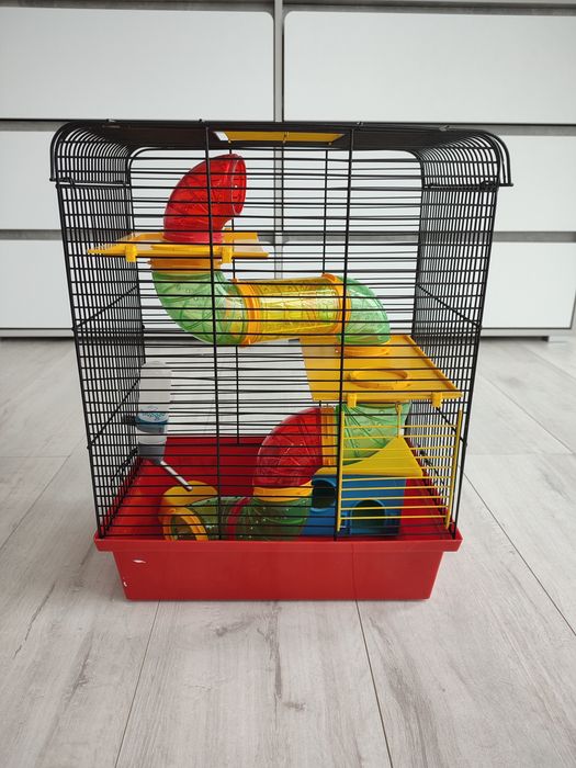 Нова клітка для хом’яка / гризунів з тунелями та будиночком