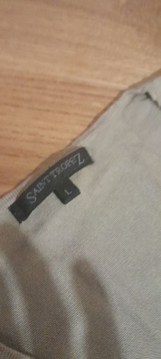 Kamizelka sweterkowa st tropez by jackpot dzianinowa beż