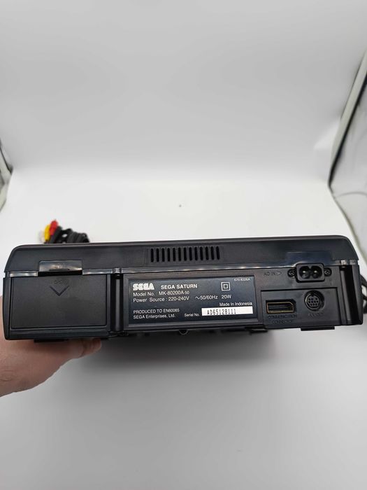 Konsola Sega Saturn - Karton Box - Pad - okablowanie - Instrukcja