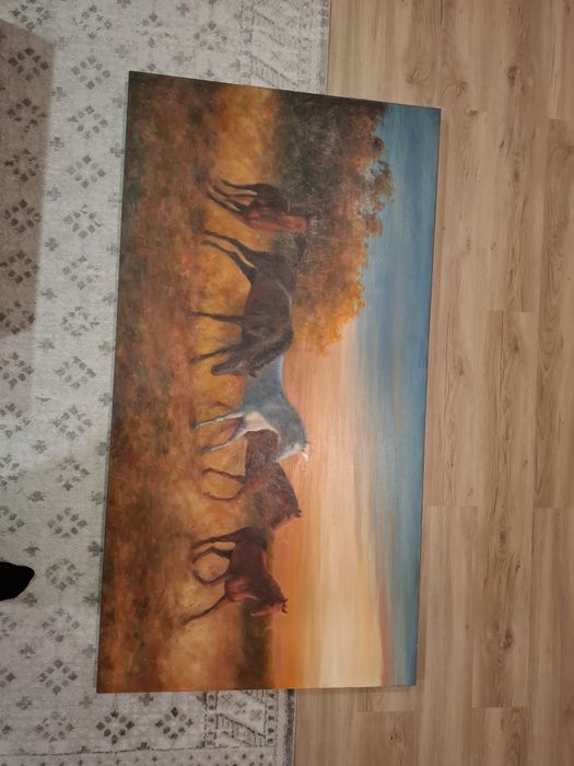 Quadro equestre grande