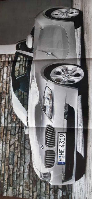 Plakat BMW samochód