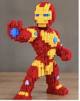 Iron Man em Micro Blocos de Construção – 2110 Peças