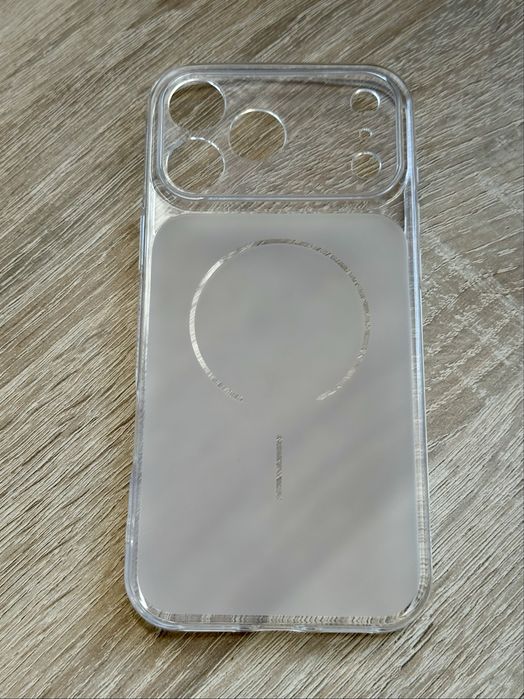 Чохол прозорий силіконовий iPhone 17 Pro Max новий