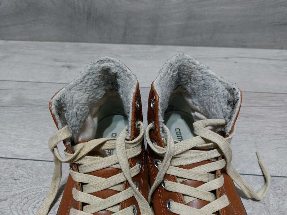 Кеди шкіряні Converse All Star Chucks Hi Winterboot Leather
