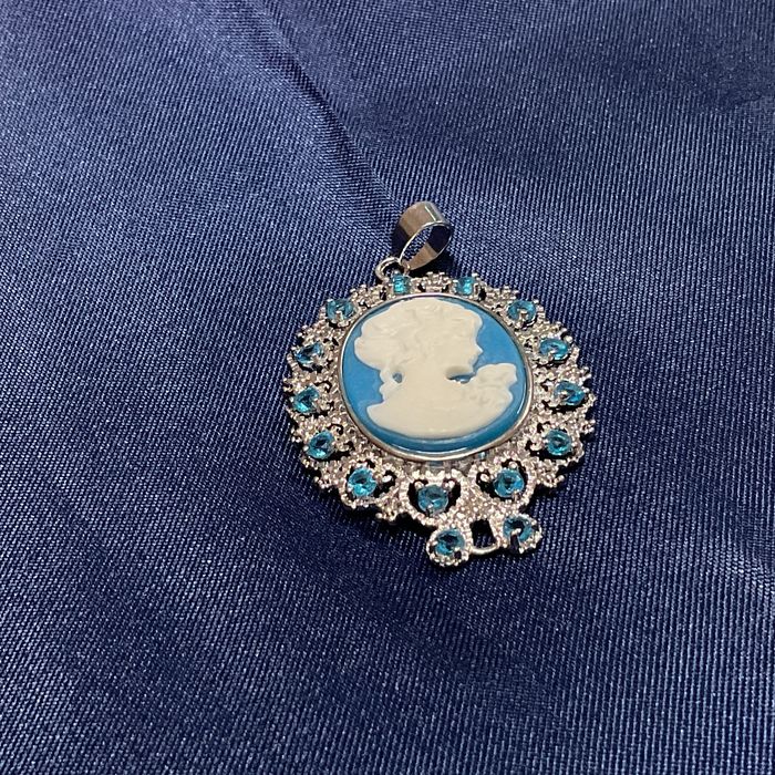 Pendente prata 925 medida de 5 cm