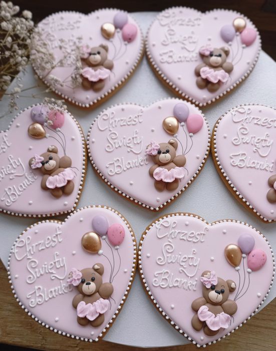 Pierniczki Chrzest, roczek , Baby Shower