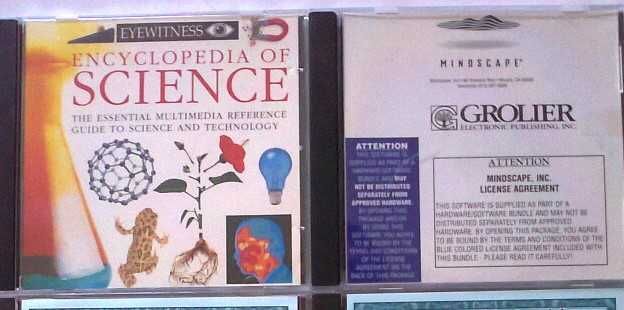 Cds originais MS, vintage: Encarta, Cinemania, Autoroute, Grolier, etc