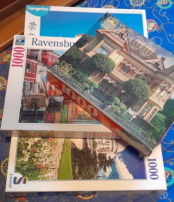 4 puzzles 1000 peças