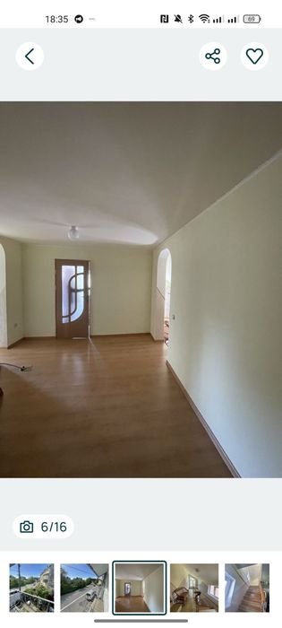 Продаж 2 поверхового будинку з балконами і ділянкою