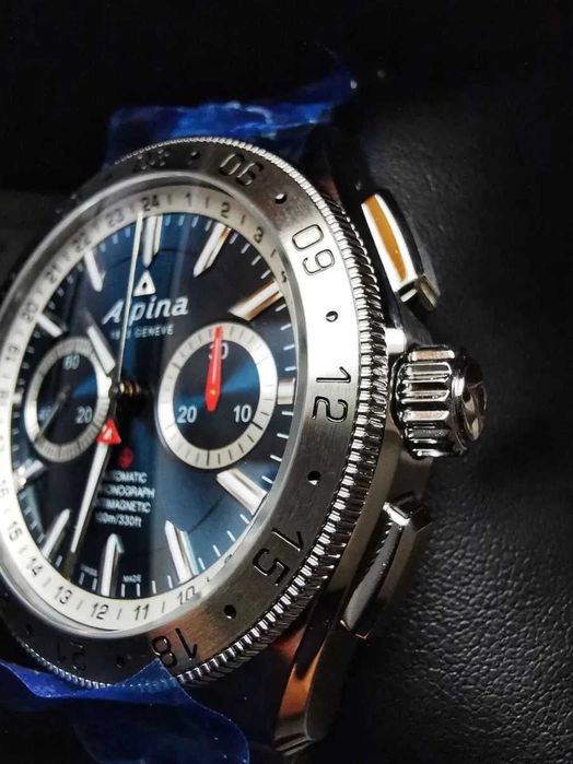 Zegarek ALPINA Alpiner 4 Chronograph automat gwarancja NOWY