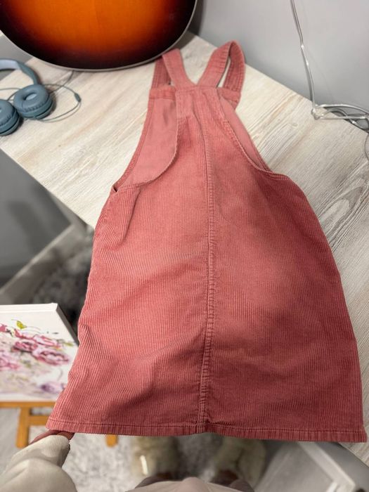 Вельветовий сарафан Denim Co. рожевий, XS