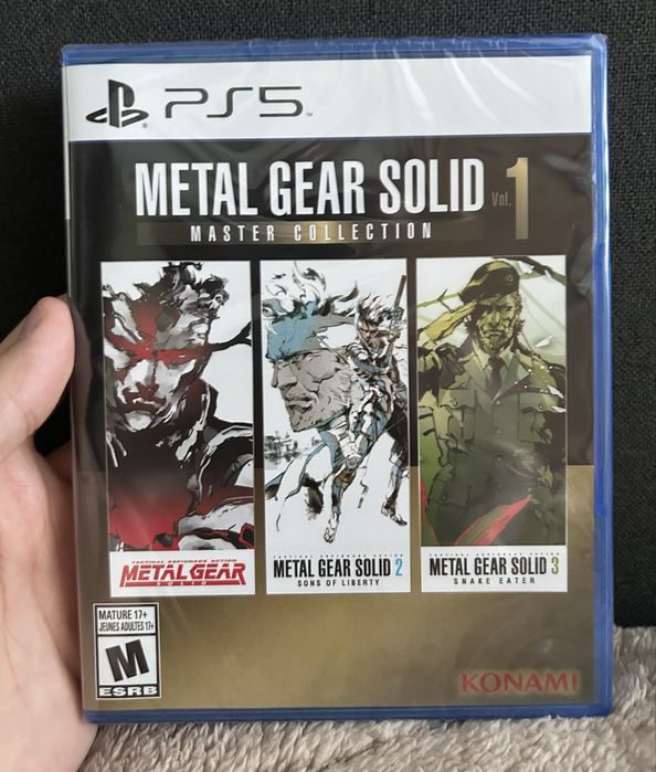 Nowa Gra Metal Gear Solid Vol. 1 Master Collection PlayStation 5 PS5 Eng Ang