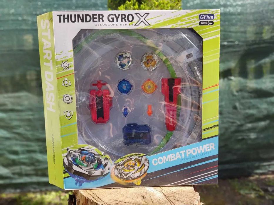 Бейблейд BeyBlade 2 дзиги запускник металопластик ігрове поле GF6010B