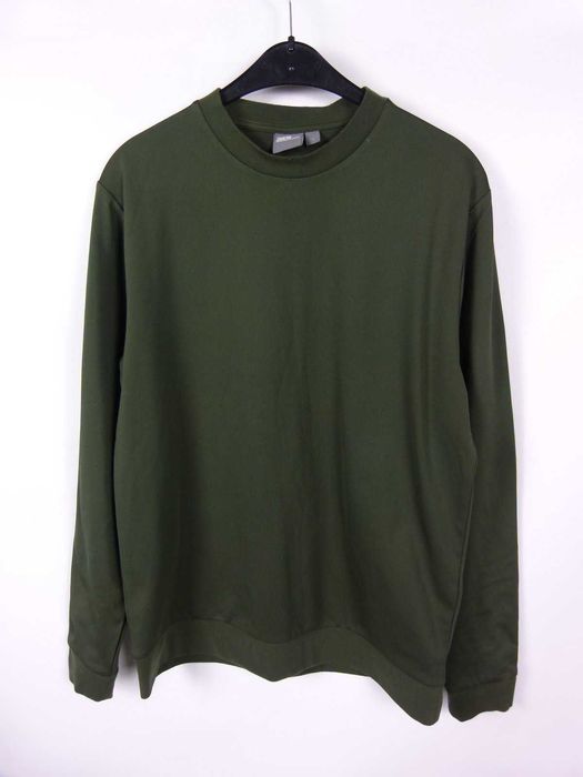 Asos cienka męska bluza khaki / S