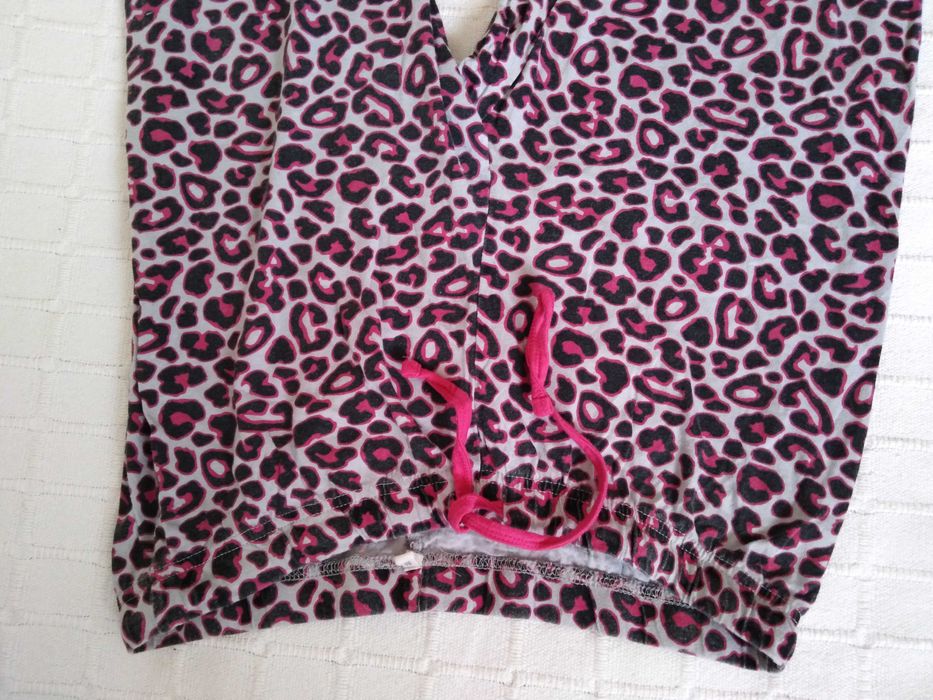 Calças Padrão Leopardo Malu M