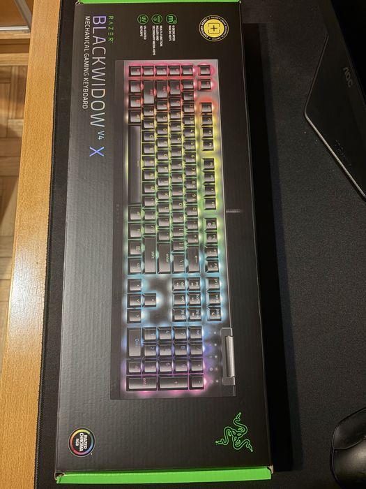 Teclado mecânico Razer BlackWidow V4 X