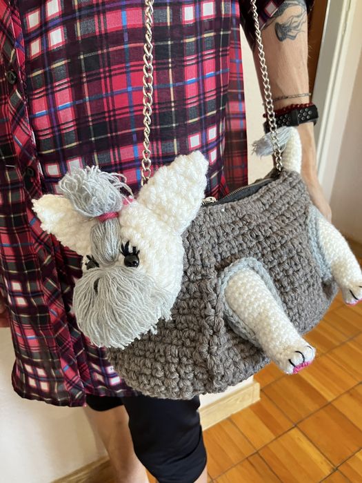 Torebka „maly pies”. Hand made