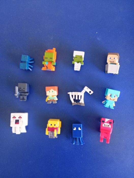 Mini Figuras Minecraft coleção completa