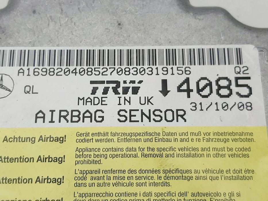 Centralina De Airbag Mercedes-Benz Clase
