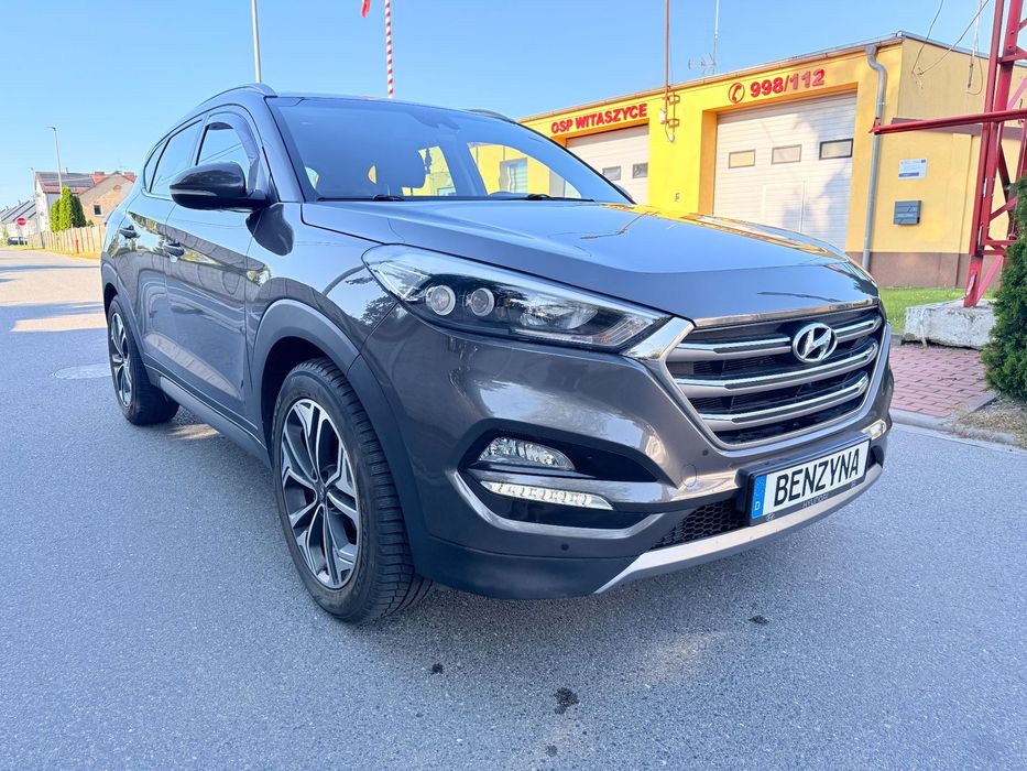 Hyundai Tucson 1.6 T-GDI Benzyna serwisowany Niemcy