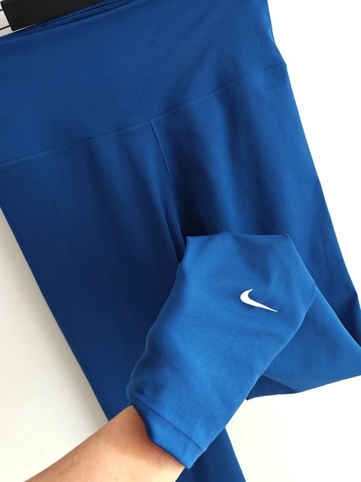 Nike legginsy sportowe damskie długie wysoki stan M