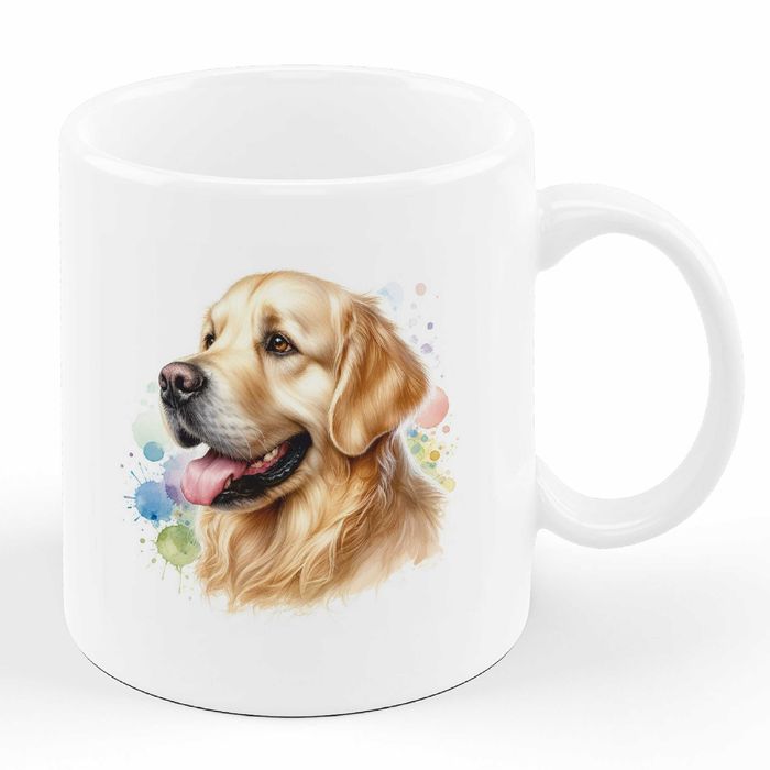 Kubek Pies GOLDEN RETRIEVER ceramika 330 ml