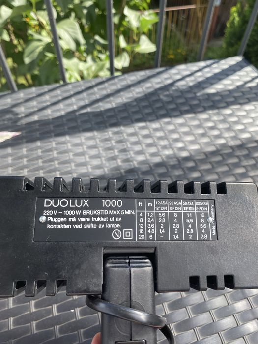 Lampa filmowa Duolux Filmleuchte 1000