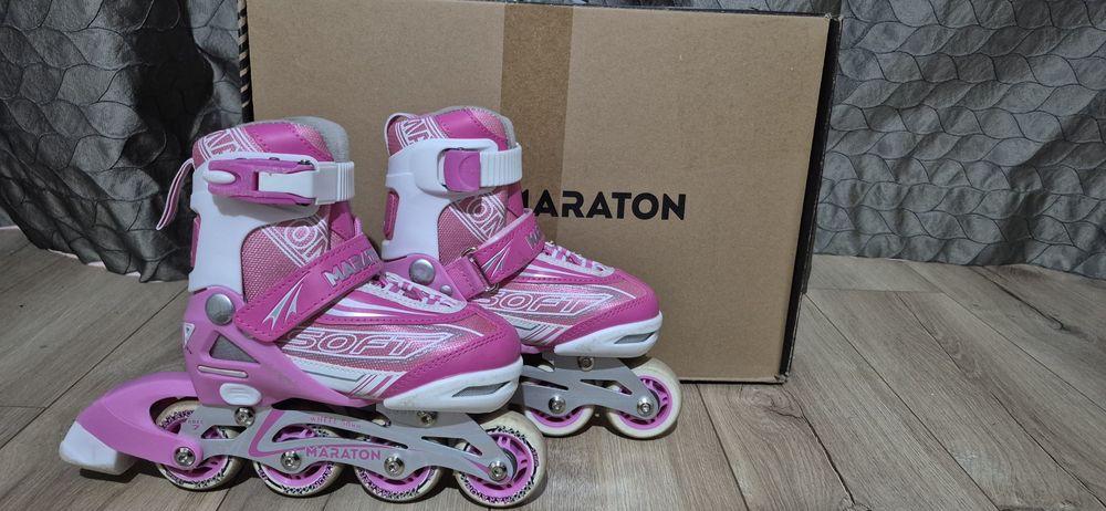 Раздвижные ролики Maraton Soft размер 27-30