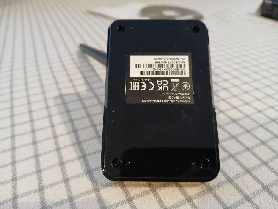 Karta sieciowa Asus USB-AC58 do 867MBit, mega zasięg