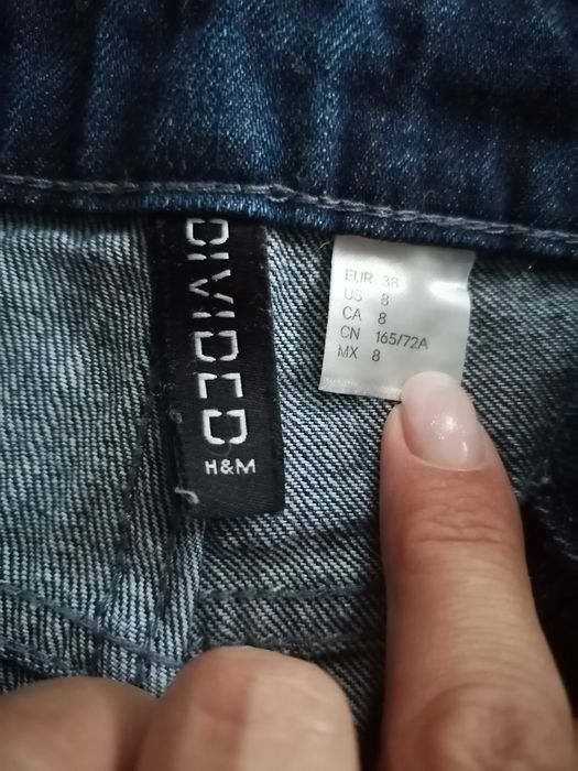 Spodenki jeansowe h&m
