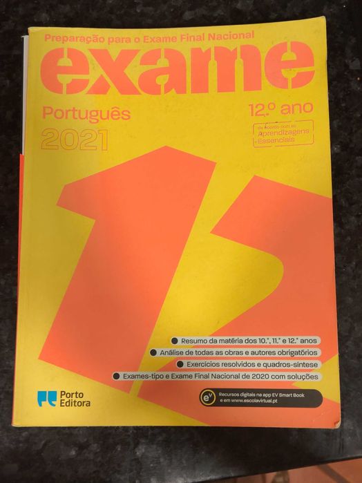 3 Livros - Preparação para exames nacionais