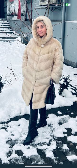 Шуба норка scandinawia furs black glama GORDON RICH