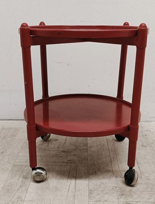 barek na kółkach Ikea na napoje vintage lata 80-te