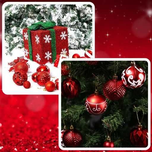 Bombki choinkowe na choinkę zestaw XXL czerwone 100 + gwiazda NOWE