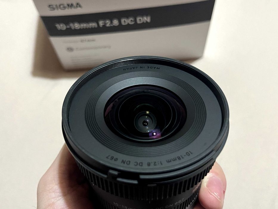 Sigma 10-18mm f/2.8 fuji x