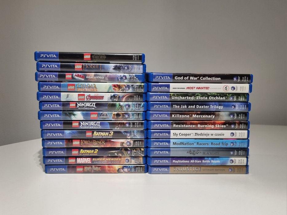 Gry PlayStation Vita - LEGO, God of War, Batman , Killzone, Uncharted