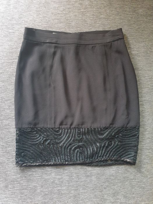 Spódnica czarna elegancka Rivero roz 40