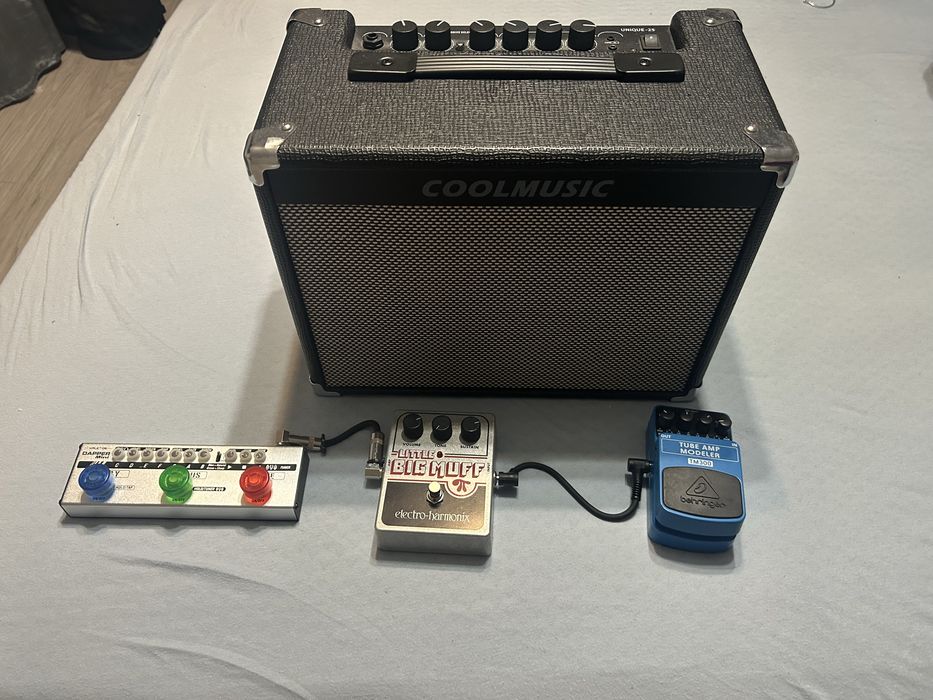 Wzmacniacz + 5 efektów