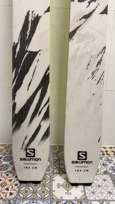 Narty skitourowe  skiturowe skitoury Salomon 184