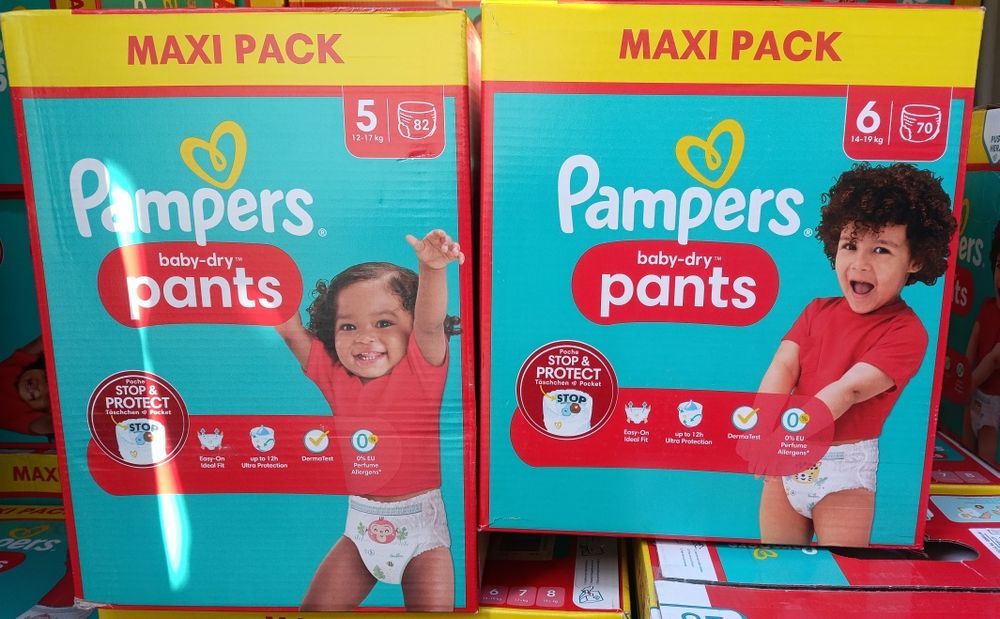 Pampers підгузники,трусики, трусики для плавання, вологі серветки.
