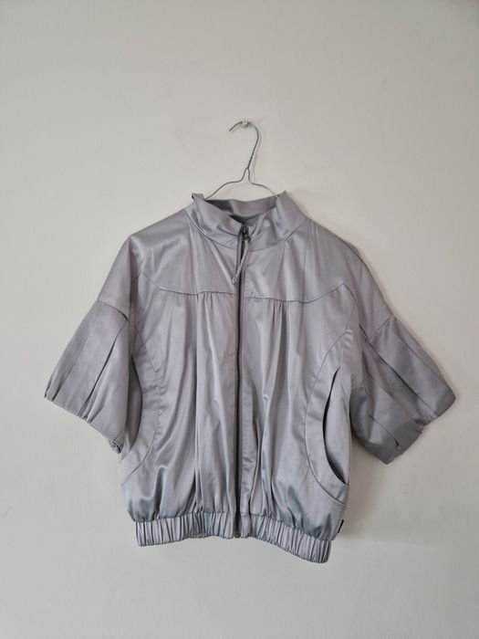 Carry kurtka bomberka srebrna XS