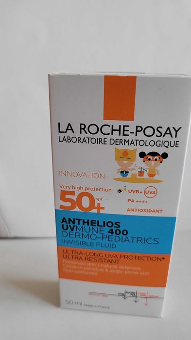 La Roche-nowy-Posay, Anthelios, ochrona przeciwsłoneczna, niewidoczny fluid, SPF50+, 50 ml