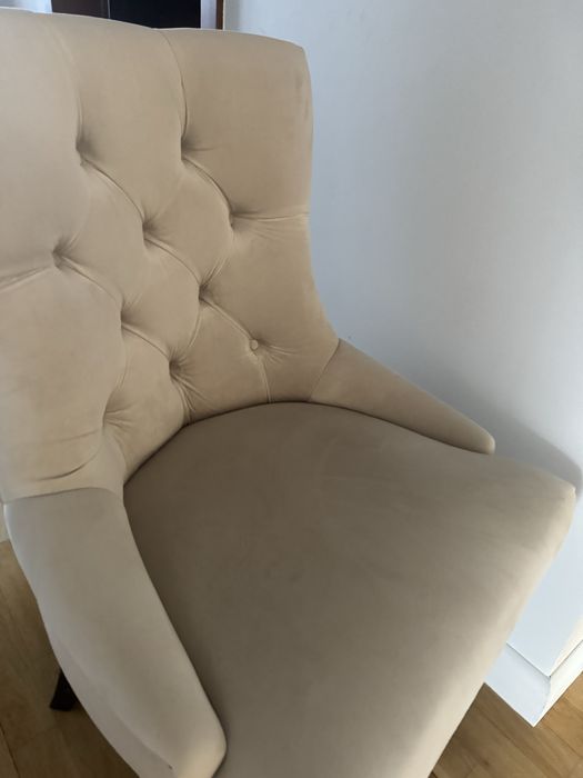 Fotel krzesło glamour