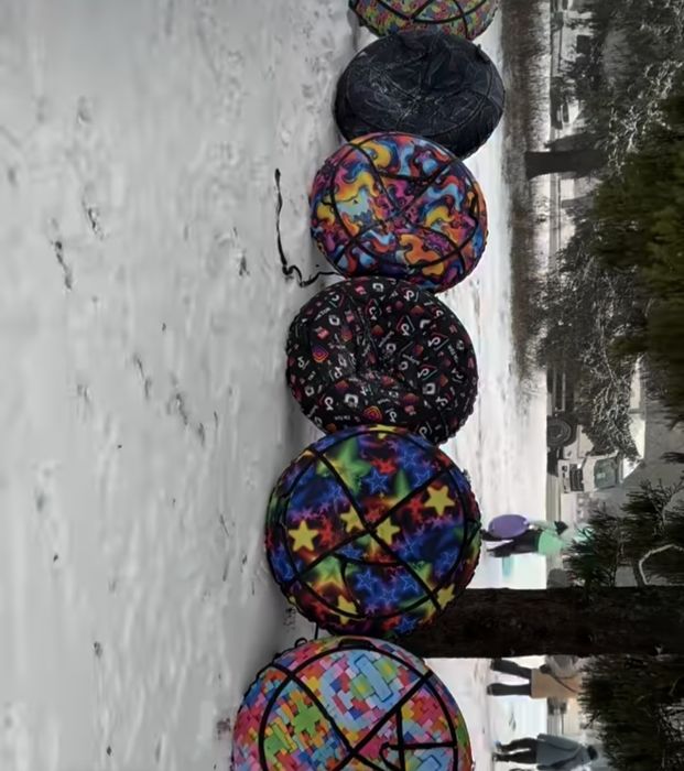 Тюбінг для катання по снігу