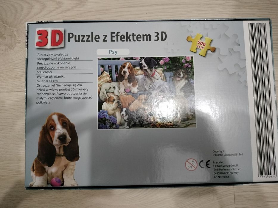 Puzzle z efektem 3D