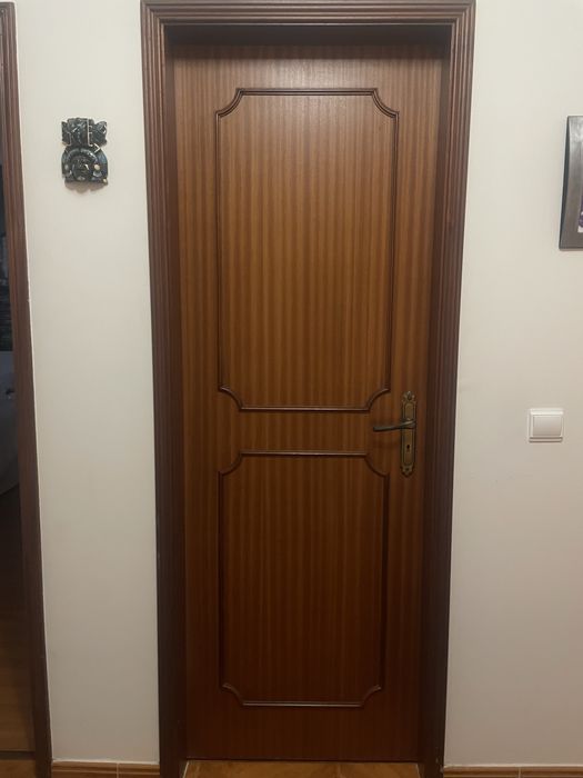 Portas madeira maciça